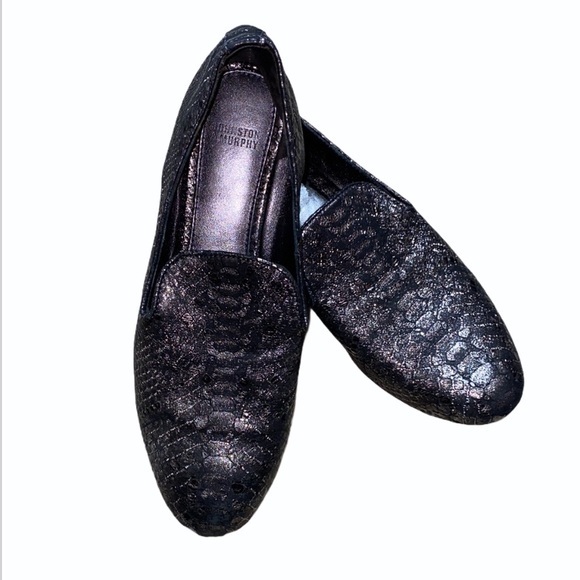 Johnston & Murphy Metallic Sierra Loafer size 8.5 - Picture 1 of 3